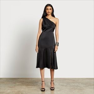 Sam Edelman One Shoulder Midi Dress New With Tags